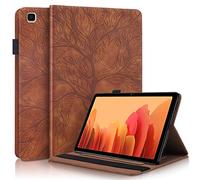 Succtop Funda para Galaxy Tab A7 10.4 Pulgadas 2022/2020, Folio Flip Carcasa Cuero PU Titular de la Pluma Standing Billetera Cover Protectora Tablet Samsung Galaxy Tab A7 T500/T509/T505/T507, Marrón