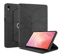 Succtopy Funda para Galaxy Tab S11 2025 11 Pulgadas SM-X730 SM-X736 SM-X736B Rotación de 360 Grados Carcasa con Soporte Pencil Cover con Función de Soporte para Samsung Galaxy Tab S11 2025 Negro