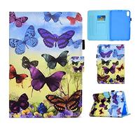 Succtopy Funda para iPad Mini 6ª generación 2021 de 8,3 pulgadas, funda tipo libro de piel sintética para iPad Mini 6 Auto Dormirse/Despertar Stand Wallet Cover Case Tablet Funda iPad Mini 6 2021