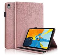 Succtopy Funda para iPad Mini 6. Generación 8.3 2021, Folio Flip Funda PU Piel Sintética Multifunción Ultradelgado Standing Wallet Protectora Tableta Cover iPad Mini 6 2021,Rosa