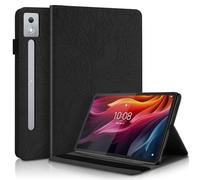 Succtopy Funda para Lenovo Idea Tab Pro 12.7" 2025 TB-373FU TB-375FC Ultra Slim PU Protectora Tableta Cover con Función de Soporte Carcasa con Soporte Pencil para Lenovo Idea Tab Pro 12.7" Negro