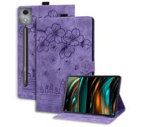 Succtopy Funda para Lenovo Idea Tab Pro 12.7" 2025 TB-373FU TB-375FC Ultra Slim PU Protectora Tableta Carcasa con Soporte Pencil Cover con Función de Soporte para Lenovo Idea Tab Pro 12.7" Violeta