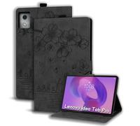 Succtopy Funda para Lenovo Idea Tab Pro 12.7" 2025 TB-373FU TB-375FC Ultra Slim PU Protectora Tableta Carcasa con Soporte Pencil Cover con Función de Soporte para Lenovo Idea Tab Pro 12.7" Gris Oscuro