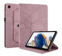 Succtopy Funda para Lenovo Tab 2025 10.1 Pulgadas Rotación de 360 Grados Carcasa con Soporte Pencil Cover con Función de Soporte para Lenovo Tab TB311FU 2025 10.1 Pulgadas Oro Rosado