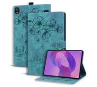 Succtopy Funda para Lenovo Tab 2025 10.1 Pulgadas Ultra Slim PU Protectora Tableta Carcasa con Soporte Pencil Cover con Función de Soporte para Lenovo Tab TB311FU 2025 10.1 Pulgadas Verde Claro