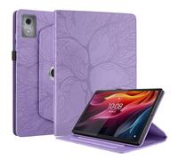 Succtopy Funda para Lenovo Tab K11 Plus 11.45 Pulgadas 2024 (TB352FU) Rotación de 360 Grados Carcasa con Soporte Pencil, Cover con Función de Soporte para Lenovo Tab K11 Plus 11.45" 2024 Violeta