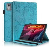 Succtopy Funda para Lenovo Tab K11 Plus 11.45 Pulgadas 2024 (TB352FU) Ultra Slim PU Protectora Tableta Cover con Función de Soporte Carcasa con Soporte Pencil Lenovo Tab K11 Plus 2024 Azul