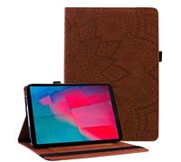 Succtopy Funda para Lenovo Tab M10 10.1" TB-X505F /TB-X505L /TB-X605F /X605L, Ultra Delgado Carcasa Tablet Lenovo M10/ P10 10.1", Stand Función Cover Case Lenovo Tab M10,Marrón