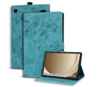 Succtopy Funda para Samsung Galaxy Tab A11+/A11 Plus 2025 11 Pulgadas SM-X230 SM-X235 SM-X236B Ultra Slim PU Protectora Tableta Carcasa con Soporte Pencil Cover con Función de Soporte Verde Claro