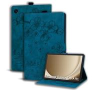 Succtopy Funda para Samsung Galaxy Tab A11+/A11 Plus 2025 11 Pulgadas SM-X230 SM-X235 SM-X236B Ultra Slim PU Protectora Tableta Carcasa con Soporte Pencil Cover con Función de Soporte Azul Real