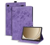 Succtopy Funda para Samsung Galaxy Tab A11+/A11 Plus 2025 11 Pulgadas SM-X230 SM-X235 SM-X236B Ultra Slim PU Protectora Tableta Carcasa con Soporte Pencil Cover con Función de Soporte Violeta