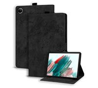 Succtopy Funda para Samsung Galaxy Tab A8 10.5 Pulgadas 2021,Ultra Slim PU Protectora Tableta Cover Samsung Tab A8 2021,Carcasa con Función de Soporte para Galaxy Tab A8 SM-X200/X205/X207,Negro