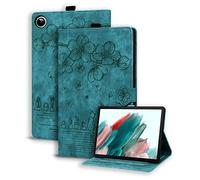 Succtopy Funda para Samsung Galaxy Tab A8 10.5 Pulgadas 2021,Ultra Slim PU Protectora Tableta Cover Samsung Tab A8 2021,Carcasa con Función de Soporte para Galaxy Tab A8 SM-X200/X205/X207,Verde Claro