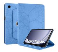 Succtopy Funda para Samsung Galaxy Tab A9+/ A9 Plus 11 Pulgadas 2023 SM-X210/ X216 Rotación de 360 Grados Carcasa con Soporte Pencil Cover con Función de Soporte Azul