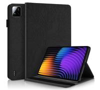 Succtopy Funda para Xiaomi Pad 7/Pad 7 Pro 11.2 Pulgadas 2025 Ultra Slim PU Protectora Tableta Cover con Función de Soporte Carcasa con Soporte Pencil Negro