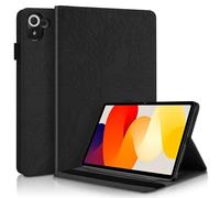 Succtopy Funda para Xiaomi Pad Mini 2025 8.8 Pulgadas Ultra Slim PU Protectora Tableta Cover con Función de Soporte Carcasa con Soporte Pencil para Xiaomi Pad Mini 8.8" 2025 Negro