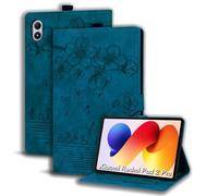 Succtopy Funda para Xiaomi Redmi Pad 2 Pro 2025 12.1 Pulgadas Ultra Slim PU Protectora Tableta Carcasa con Soporte Pencil Cover con Función de Soporte Xiaomi Redmi Pad 2 Pro 12.1" Azul Real