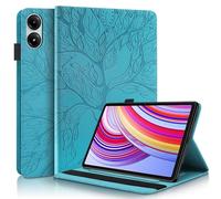Succtopy Funda para Xiaomi Redmi Pad Pro 12.1 Pulgadas 2024 Ultra Slim PU Protectora Tableta Cover con Función de Soporte,Carcasa con Soporte Pencil Xiaomi Redmi Pad Pro Azul