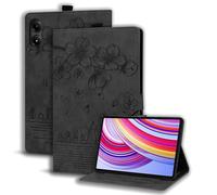 Succtopy Funda para Xiaomi Redmi Pad Pro 2024 12.1 Pulgadas Ultra Slim PU Protectora Tableta Carcasa con Soporte Pencil, Función de Soporte para Xiaomi Redmi Pad Pro Negro