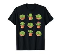 Succulent Cats Gardener Plant Lover Aesthetic Camiseta