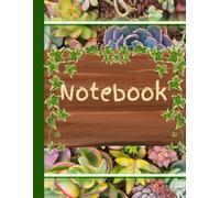 Succulent Dreams: A College Ruled Notebook with Lush Ivy and Botanical Charm