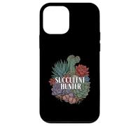 Succulent Hunter Plant Lover Gardening Botanical Design Carcasa para iPhone 12 Mini