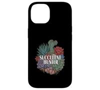 Succulent Hunter Plant Lover Gardening Botanical Design Carcasa para iPhone 14