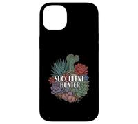 Succulent Hunter Plant Lover Gardening Botanical Design Carcasa para iPhone 14 Plus