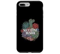 Succulent Hunter Plant Lover Gardening Botanical Design Carcasa para iPhone 7 Plus/8 Plus
