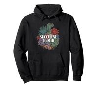 Succulent Hunter Plant Lover Gardening Botanical Design Sudadera con Capucha
