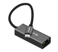 SUCESO Adaptador USB C a Ethernet Adaptador de Red Tipo C Thunderbolt 3 a RJ45 Gigabit LAN 1000Mbps Compatible con Macbook Pro Air, iPad Pro Air, iMac, Dell XPS, Surface Go/Book 2, Switch, Samsung S22