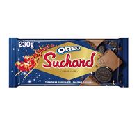 Suchard Turrón De Chocolate Con Leche Y Galletas Oreo Navideño - Tableta De G, Navidad Y Fiestas, 260 Gramo