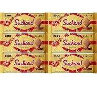 SUCHARD TURRON CHOCOLATE 260gr. Pack de 6