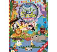 Suche und Finde Wimmelbuch ab 4 jahre: Suchbilder Spiele und unterhaltsame Aktivitäten zu verschiedenen Themen, Bauernhof Tiere, Zoo, Weltraum, ... großen Such- und Finde-Herausforderungen)