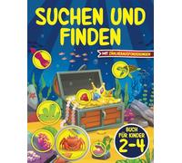 Suchen und Finden Buch für Kinder 2-4: Wimmel-Spaß mit Zählaufgaben