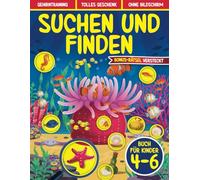 Suchen und Finden Buch für Kinder 4-6: Großes Wimmel-Abenteuer: Mit spannenden Zusatz-Rätseln