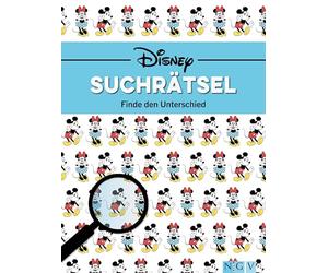 Suchrätsel Disney: Finde den Unterschied I 94 Bildsuchrätsel mit beliebten Disney-Charakteren