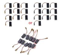 SUCHUANGUANG 10 Piezas/Juego Práctico Reemplazo de Escobillas de Carbón para Accesorios GWS 580 GWS C GWS 7-115 GWS D11