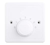 SUCHUANGUANG Ajuste de 220 V Interruptor de Control de Velocidad del Ventilador de Techo Botón de Pared Regulador de Intensidad Regulador de Velocidad del Ventilador de Cinco Engranajes Plástico