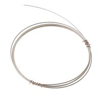 SUCHUANGUANG Alambre de Plata 1 Metro 0,3/0,4/0,5/0,6/0,7/0,8/0,9/1/1,2 mm Resistente al Deslustre Ideal para Joyería