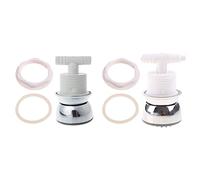 SUCHUANGUANG Cabezal de Ducha de Hidromasaje para baño Boquilla de Ducha de Masaje giratoria con Ahorro de Agua Plástico