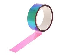 SUCHUANGUANG Gimnasia rítmica decoración holográfica RG prismático Brillo Cinta Aros Palo