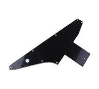 SUCHUANGUANG Golpeador de Guitarra de 3 Capas para Explorer para reedición del 76, Parte Negra de Metal