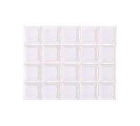 SUCHUANGUANG PBT Keycaps DSA 1u Teclas Impresas en Blanco para Juegos Teclado mecánico 1u DSA Keycaps Blanco
