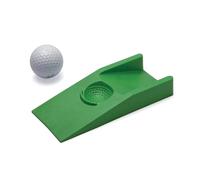 SUCHUANGUANG Tope de Puerta de Ayuda para Entrenador de Golf Juego de Golf Oficina hogar Alfombra práctica Putt Objetivo para entusiastas del Golf decoración Verde topes de Puerta de plástico