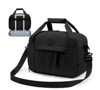 SUCIKORIO 40x30x20 Wizzair Vueling Bolsa Viaje Cabina Avion, Impermeable Cuero Bolsos de Viaje Fin de Semana 25L Maleta Cabina Travel Bag Bolsa Deporte con Bolsa Húmeda y Compartimento para Zapatos