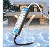 SUCIKORIO Impermeable LED Transformador 12V 100W 8,3A Exterior IP67 Fuente Alimentacion Constante Ultrafino LED Driver Controlador AC 220V a DC 12V Fuente de Alimentación de Bajo Voltaje para Tira LED