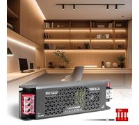 SUCIKORIO Regulable LED Transformador 24V 150W 6,2A, Fuente Alimentacion Constante Ultrafino LED Driver Controlador AC 220V a DC 24V Fuente de Alimentación de Bajo Voltaje para Tira LEDs