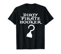 Sucio Pirata Hooker Bucanero Freebooter Camiseta