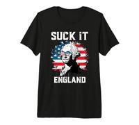 Suck It England American Flag Funny 4th of July Patriotic Camiseta Premium